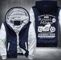 Authentic motorcycle 1955 royal motor Fleece Hoodies Jacket