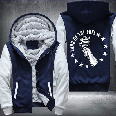 LAND OF THE FREE Fleece Hoodies Jacket