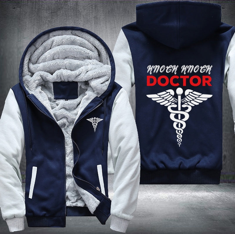 Knock Knock Doctor Fleece Hoodies Jacket