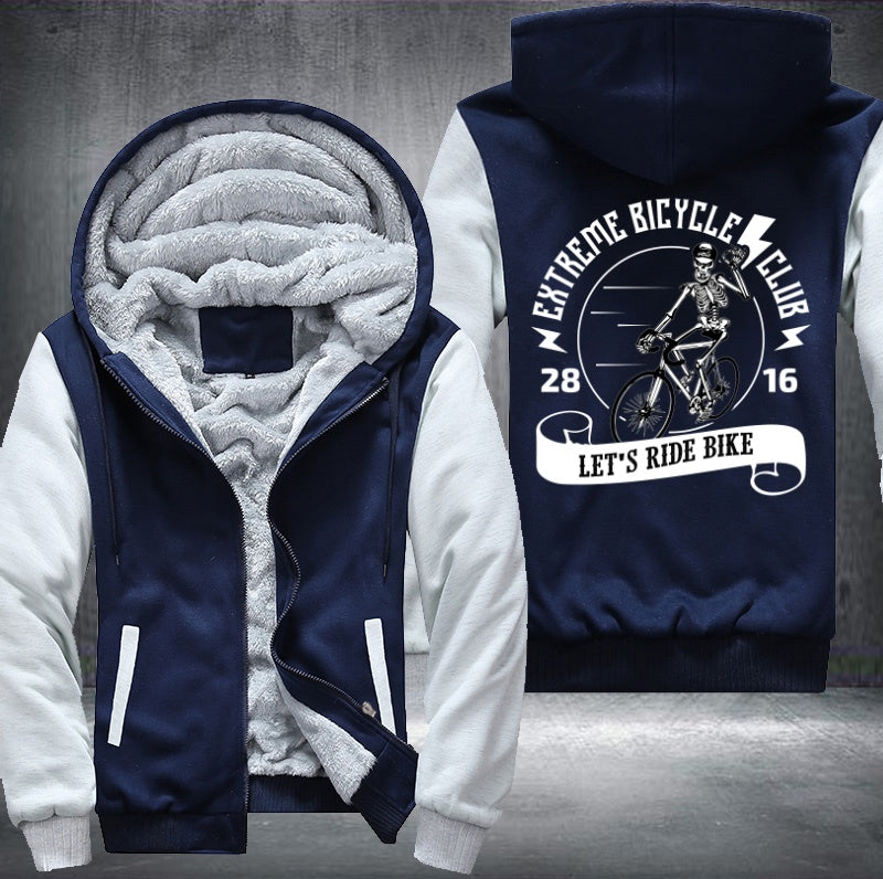EXTREME BICYCLE CLUB Fleece Hoodies Jacket