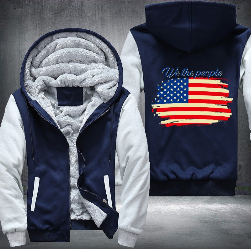 WE THE PEOPLE USA Fleece Hoodies Jacket