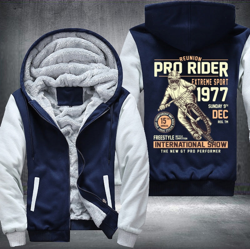 REUNION PRO RIDER EXTREME SPORT 1977 Fleece Hoodies Jacket