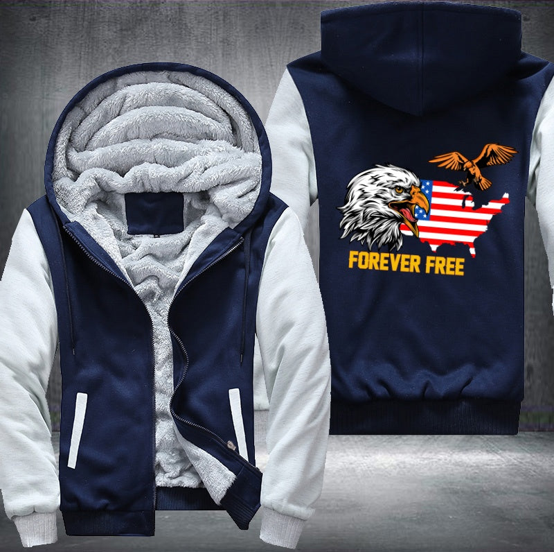 FOREVER FREE Fleece Hoodies Jacket