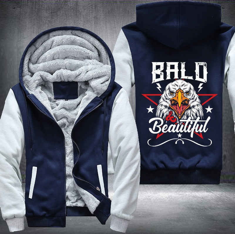 BALD & Beautiful Fleece Hoodies Jacket