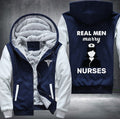 Real man marry nurse Fleece Hoodies Jacket