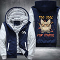 CAT TOO COOL FOR SCHOOL Fleece Hoodies Jacket