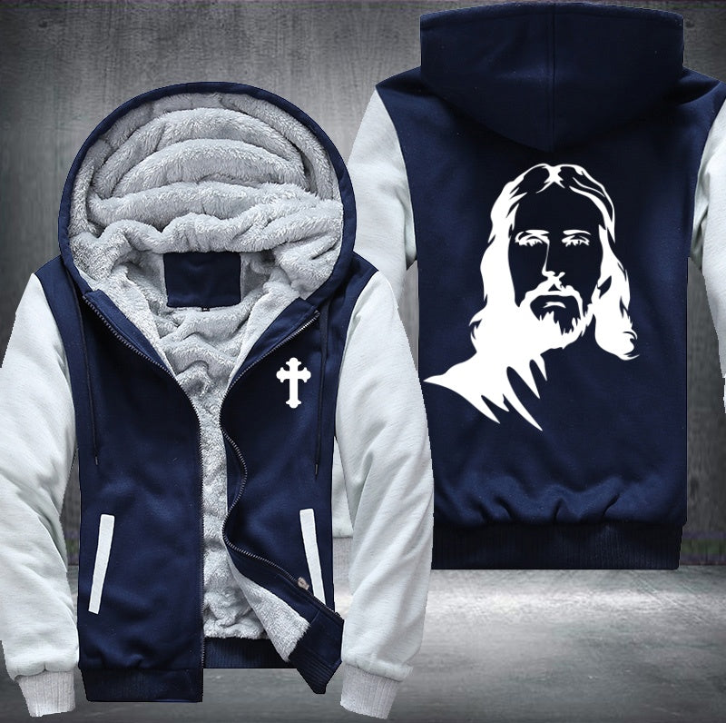 Jesus Christ Fleece Hoodies Jacket