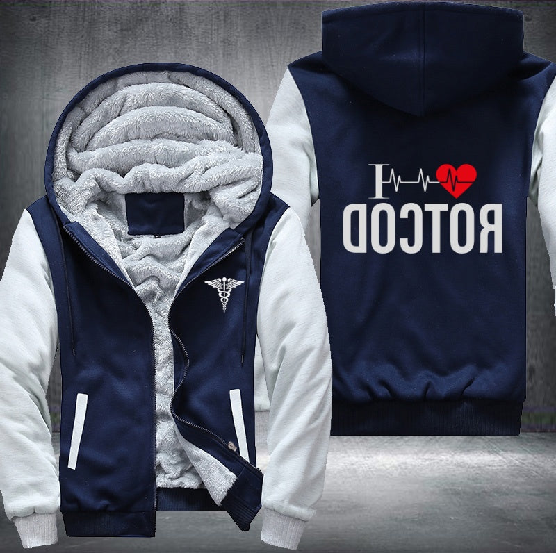 I love doctor Fleece Hoodies Jacket
