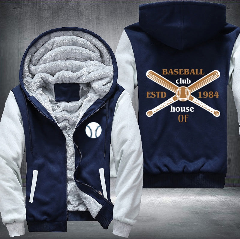 Baseball club house Fleece Hoodies Jacket