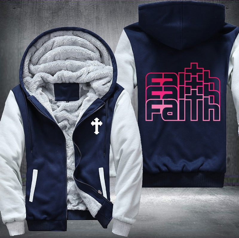 Faith Fleece Hoodies Jacket