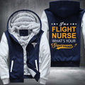 I'm a flight nurse what's your superpower Fleece Hoodies Jacket