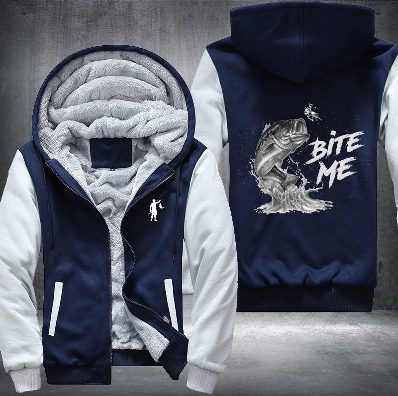 Bite me Fleece Hoodies Jacket