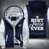 Best nurse ever Fleece Hoodies Jacket