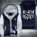 Nurse fuel Fleece Hoodies Jacket