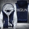Urban city Berlin Germany Fleece Hoodies Jacket