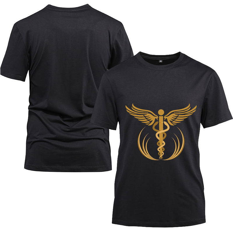 Gold nurse logo Tee Shirt
