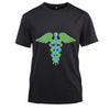 Green Blue nurse logo Tee Shirt