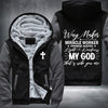 Way makes miracle worker promise keeper Fleece Hoodies Jacket