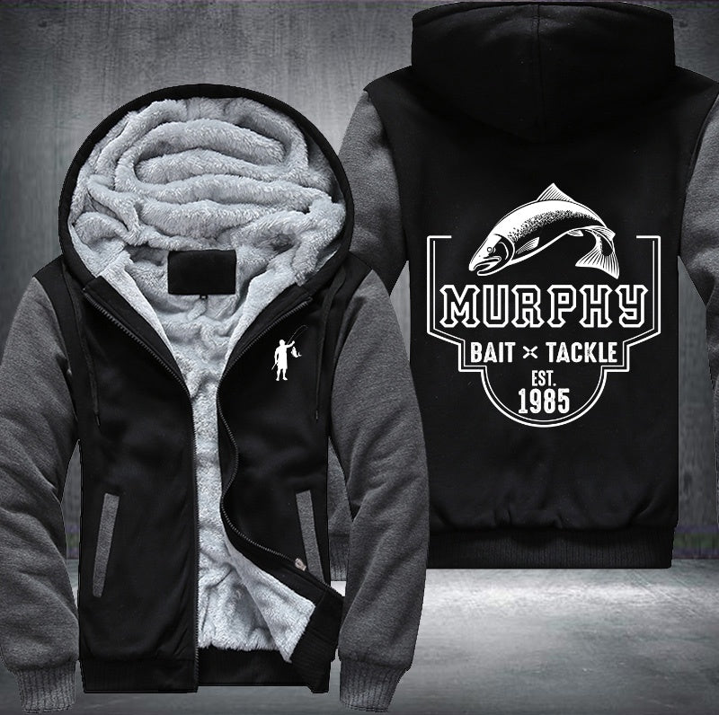 Murphy bait x tackle est 1985 Fleece Hoodies Jacket