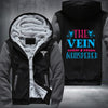 The vein whisperer Fleece Hoodies Jacket