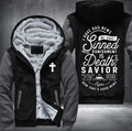 We have sinned and the punishment is death Fleece Hoodies Jacket