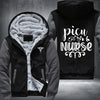 Sorry the nice nurse is an vacation Fleece Hoodies Jacket