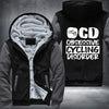 CD OBSESSIVE CYCLING DISORDER Fleece Hoodies Jacket