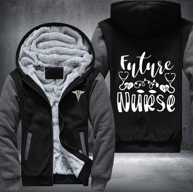 Future nurse Fleece Hoodies Jacket