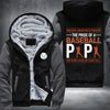 The pride of baseball Papa Fleece Hoodies Jacket
