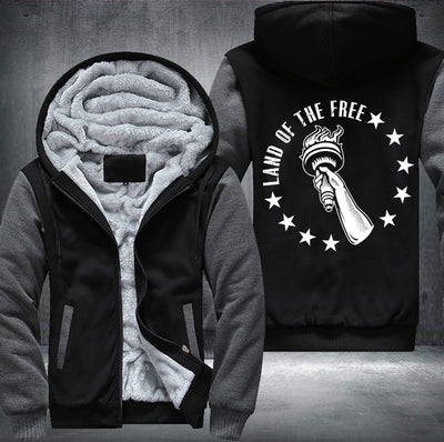 LAND OF THE FREE Fleece Hoodies Jacket