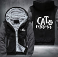 CAT mama Fleece Hoodies Jacket