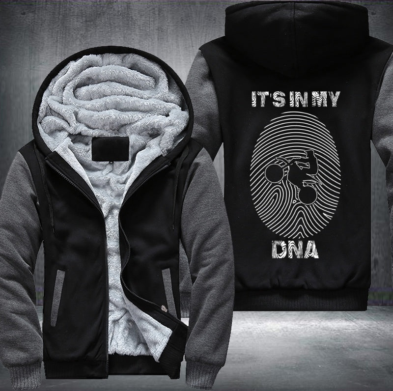 Riding It's in my dna Fleece Hoodies Jacket