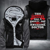 This man has a smokin hot and awesome doctor Fleece Hoodies Jacket