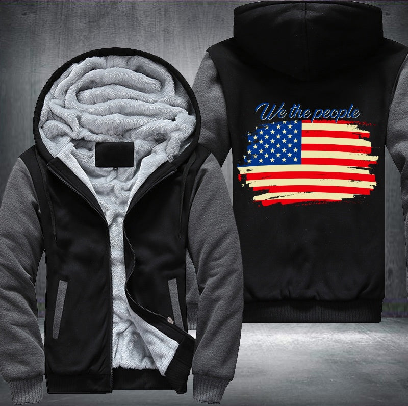 WE THE PEOPLE USA Fleece Hoodies Jacket