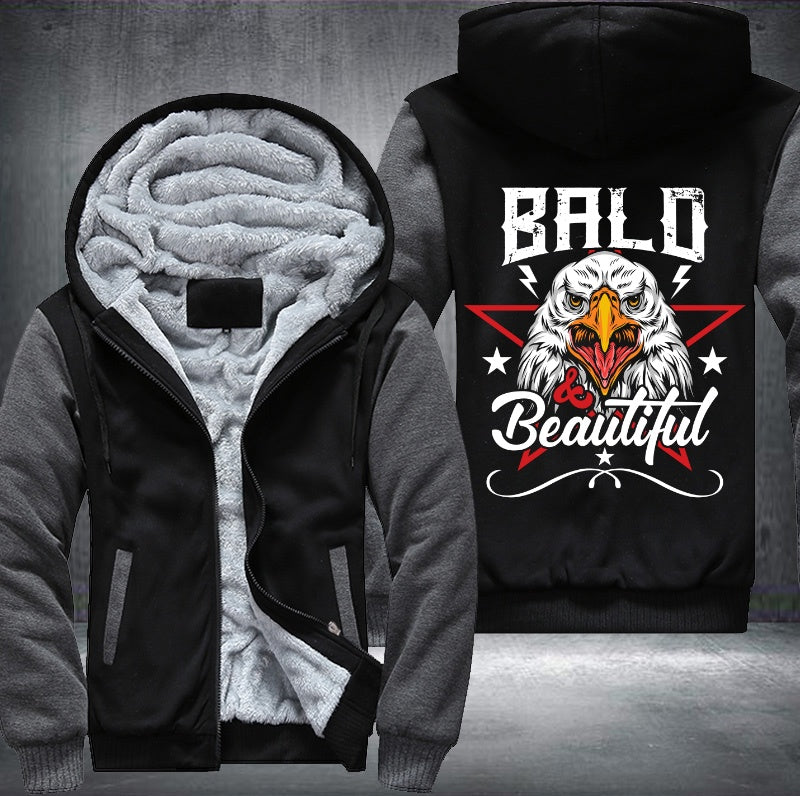 BALD & Beautiful Fleece Hoodies Jacket