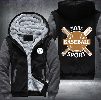 More sport baseball Fleece Hoodies Jacket
