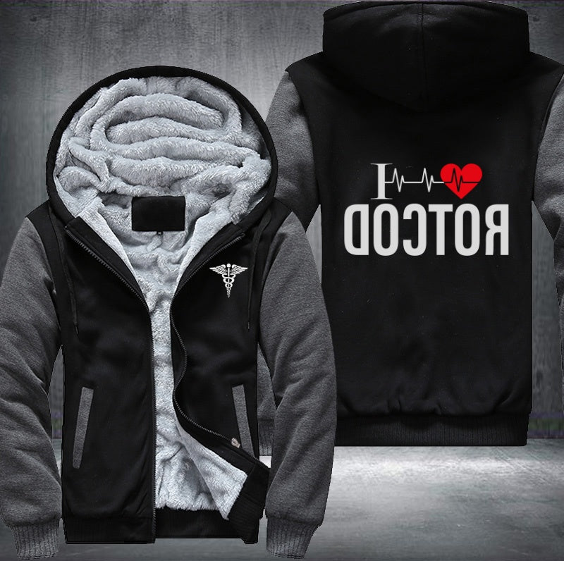 I love doctor Fleece Hoodies Jacket