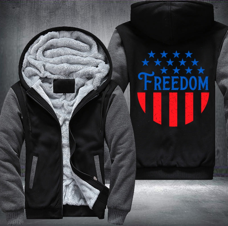American Freedom Fleece Hoodies Jacket