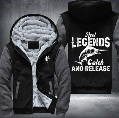 Reel legends catch and release Fleece Hoodies Jacket