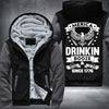 MERICA DRINKIN BOOZE REFUSIN TO LOSE SINCE 1776 Fleece Hoodies Jacket