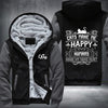 CAT MAKE ME HAPPY HUMANS MAKE MY HEAD HURT Fleece Hoodies Jacket