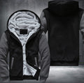 Custom Your logo and Text Fleece Hoodies Jacket Coat