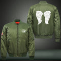 Dixon's Army Print Thicken Long Sleeve Bomber Jacket