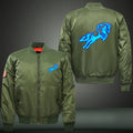 Jump Horse Luminous Print Bomber Jacket