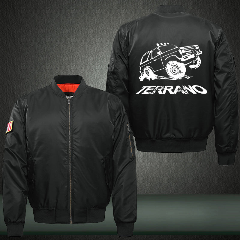 Terrano Print Bomber Jacket