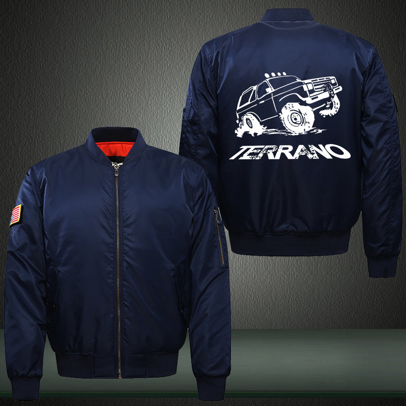 Terrano Print Bomber Jacket
