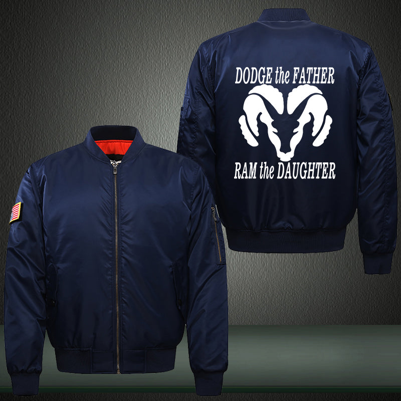 Dodge the Father ram the daughter Print Bomber Jacket