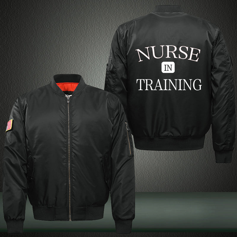 Nurse in training Print Bomber Jacket