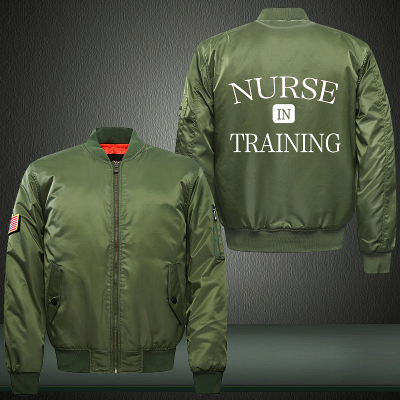 Nurse in training Print Bomber Jacket