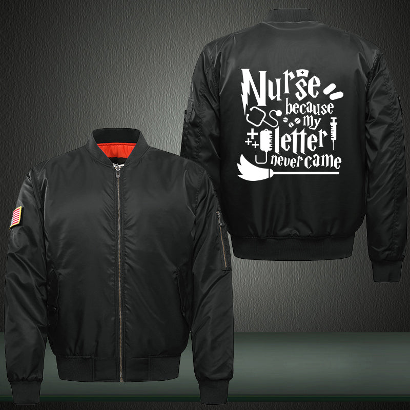 Nurse because my letter never came Print Bomber Jacket